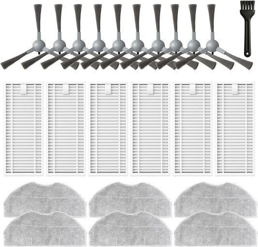 Accessories Kit or ROPVACNIC S1, or Tipdiy G90, or betboyles V75S, or VIPSUN Z1, or PrettyCare C2 Robot V1259-DP01-F-256