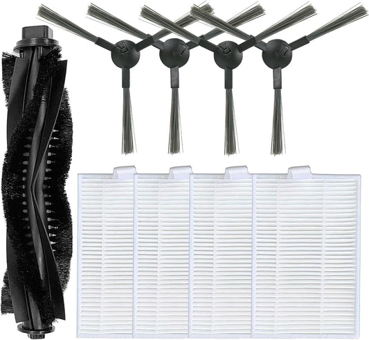 Accessories Kit or iHome AutoVac Eclipse iHRV1 / Eclipse G iHRV2 Robot Vacuum Replacement Parts, 1 Main V1259-DP01-F-263