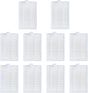 10Pcs Hepa ilters or iHome AutoVac Eclipse iHRV1 / iHome AutoVac Eclipse G iHRV2 Robot Vacuum Cleaner V1259-DP01-F-265