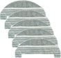 5Pcs Mopping Cloths Pads or iHome AutoVac Nova, Halo Sel Empty Robot Vacuum Replacement Accessory Parts V1259-DP01-F-285