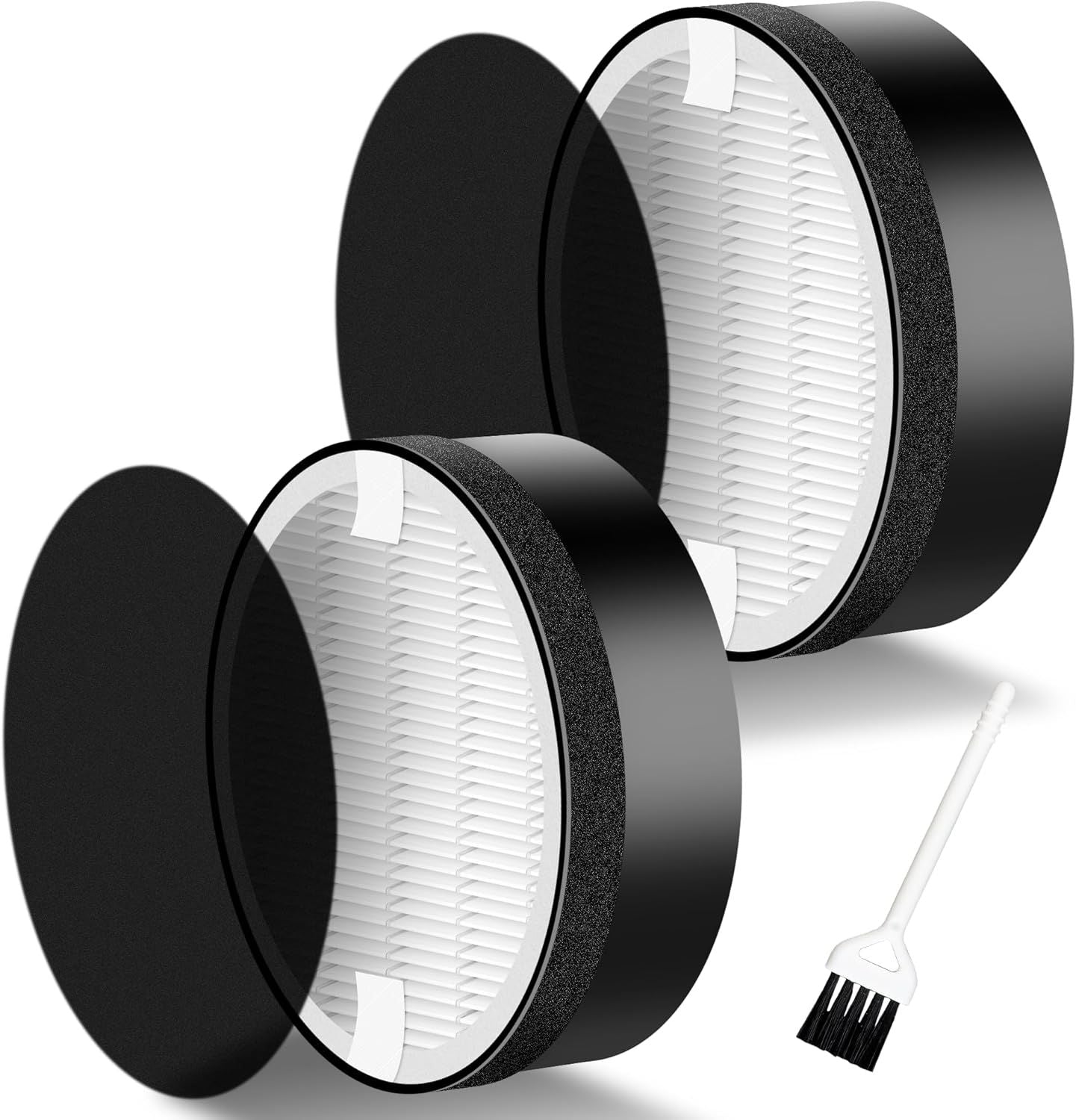 LV-H132 Replacement ilter Compatible or LEVOIT LV-H132 Air Puiier, 3-in-1 Pre, H13 True HEPA, Activated V1259-DP01-F-311