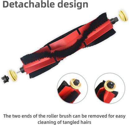 Replacement Spare Parts Compatible with S5, S5 Max, S4 Max, S6, S6 MaxV, E4, E5, S4 Robotic Vacuum Cleaner V1259-DP01-F-327