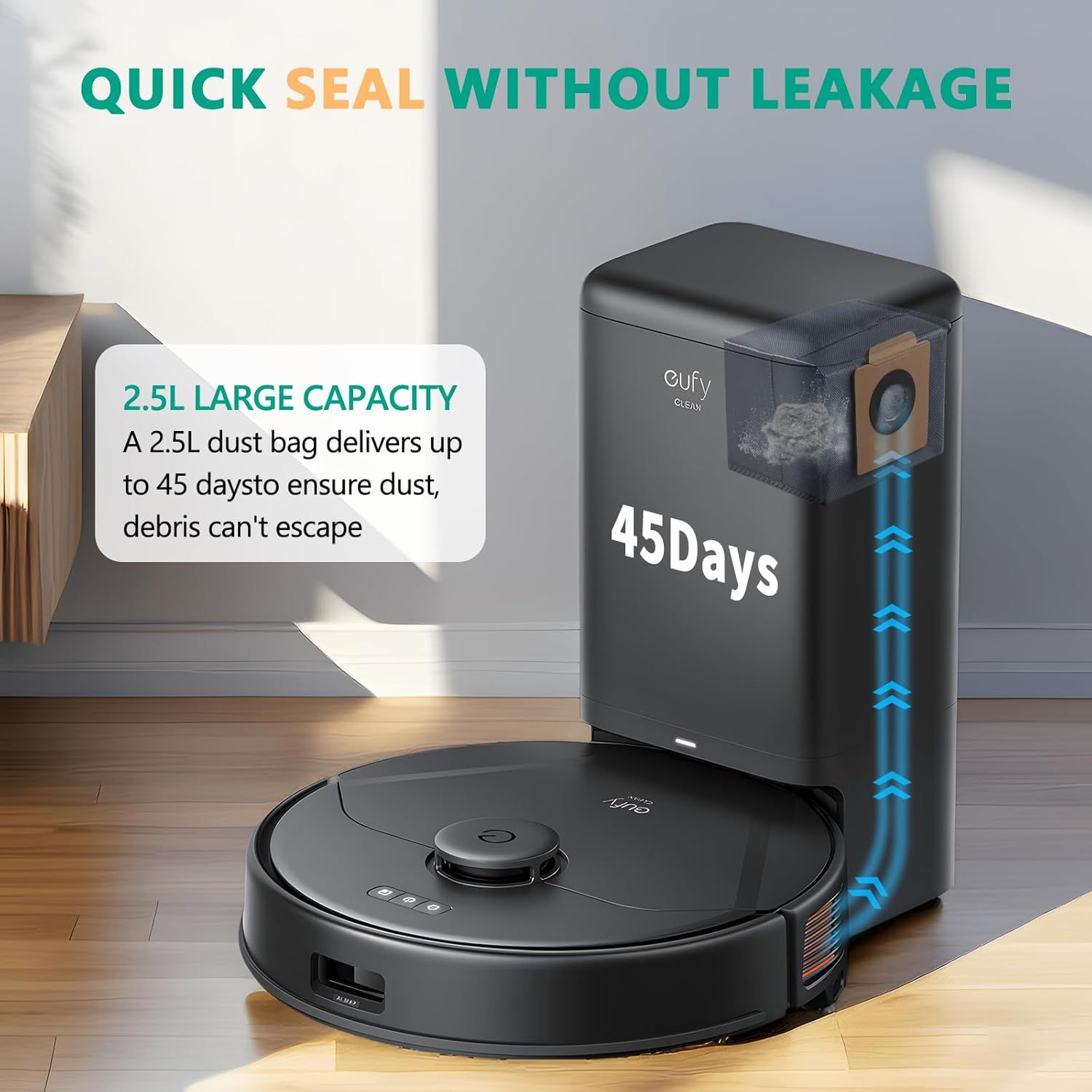 Dust Bags or euy X10 Pro Omni Robot Vacuum & X8 Pro with Sel-Empty Station, Large Capacaity, 12 Pack V1259-DP01-F-331