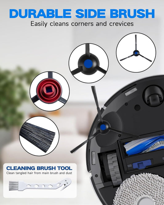 Accessories or ECOVACS DEEBOT T30S/T30S PRO/T30S AI Robot Vacuum, Quality Replacement Parts or Better V1259-DP01-F-333