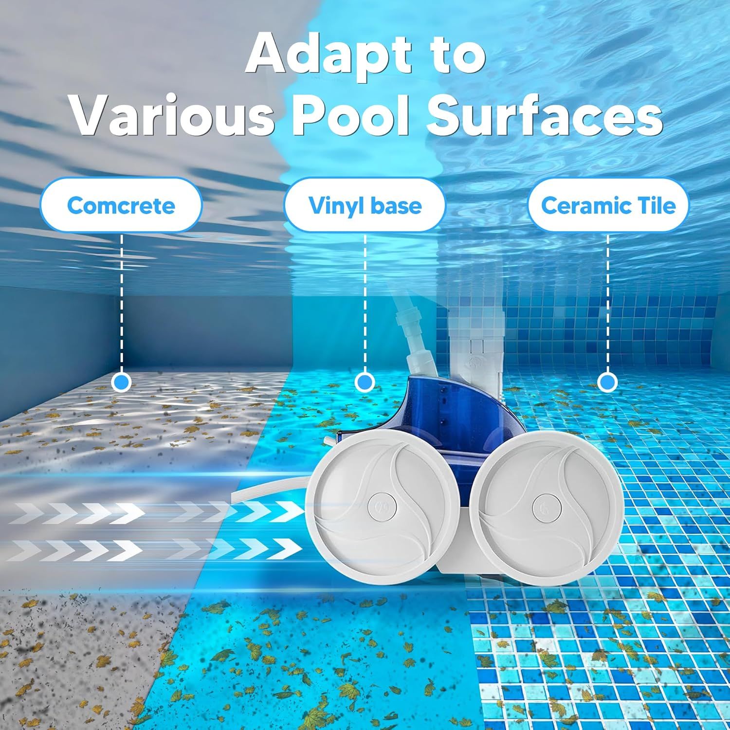 Pool Cleaner All Purpose Tire Replacement Part Compatible with Polaris 280 360 180 380 C10 C-10 Pack o 3 V1259-DP01-F-340