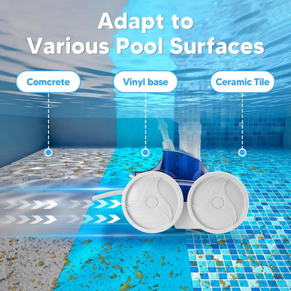 Pool Cleaner All Purpose Tire Replacement Part Compatible with Polaris 280 360 180 380 C10 C-10 Pack o 3 V1259-DP01-F-340