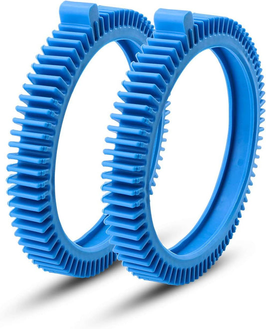 896584000-143 Blue ront Tire Kit with Super Hump Replacement or Haywood Poolvergnuegen Select Pool Cleaners V1259-DP01-F-342