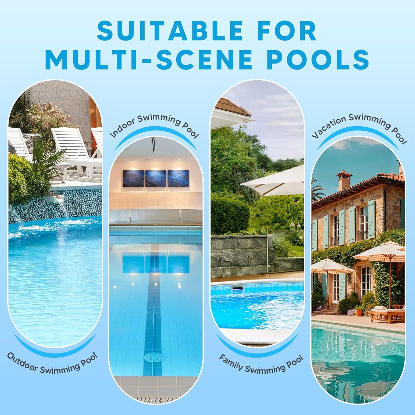 Pool Jet Nozzles 3/4" SP1419D low Inlet itting Opening Water Directional Pool Return ittings, 6 Pack V1259-DP01-F-348