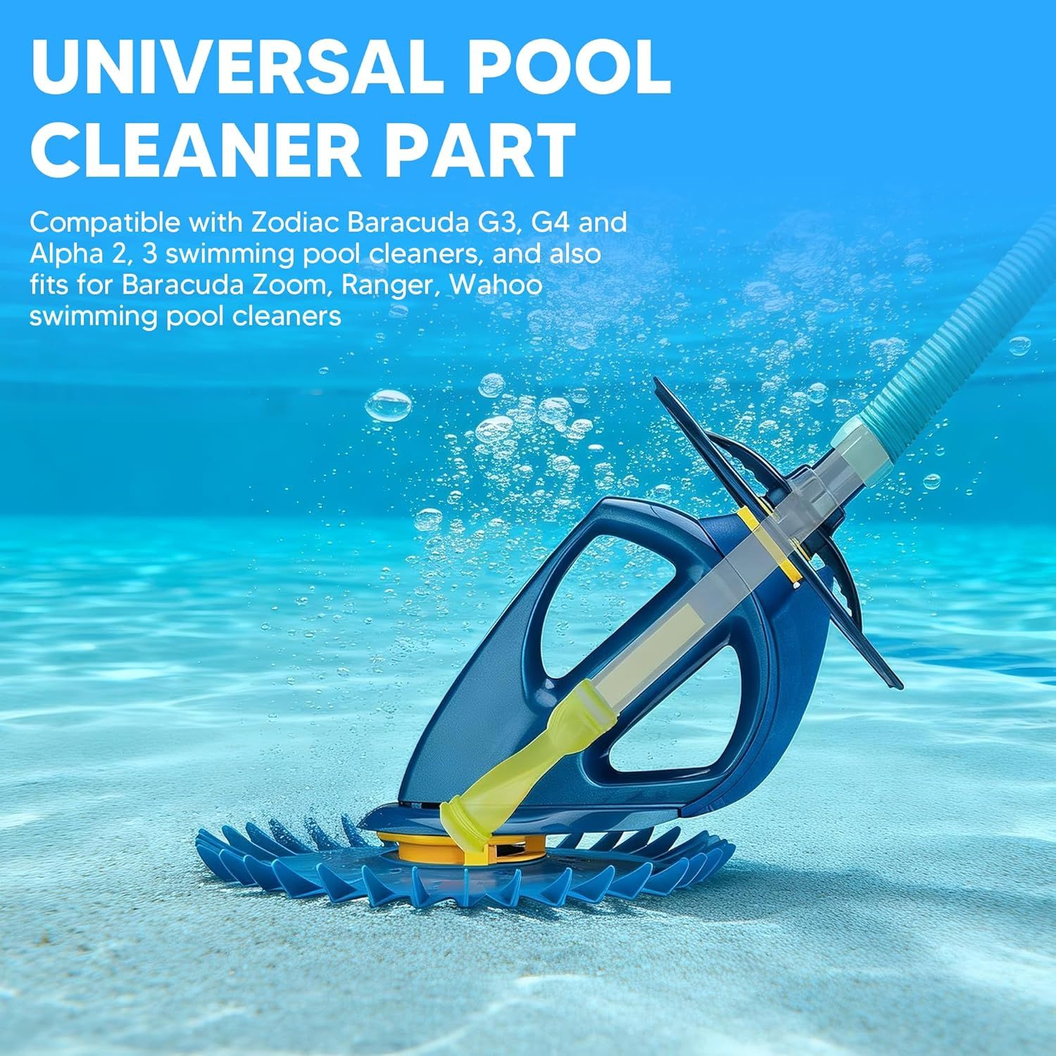 W69698 Pool Cleaner Diaphragm with W81600 Rataining Ring Long-Lie Replacement or Zodiac Baracuda G3 G4 (4 V1259-DP01-F-351