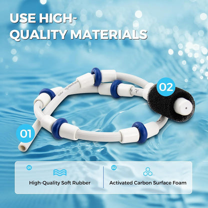 Automatic Pool Cleaner Sweep Hose Complete B5 B-5 Replacement or Zodiac Polaris 280 380 480 180 Pool Cleaner V1259-DP01-F-352