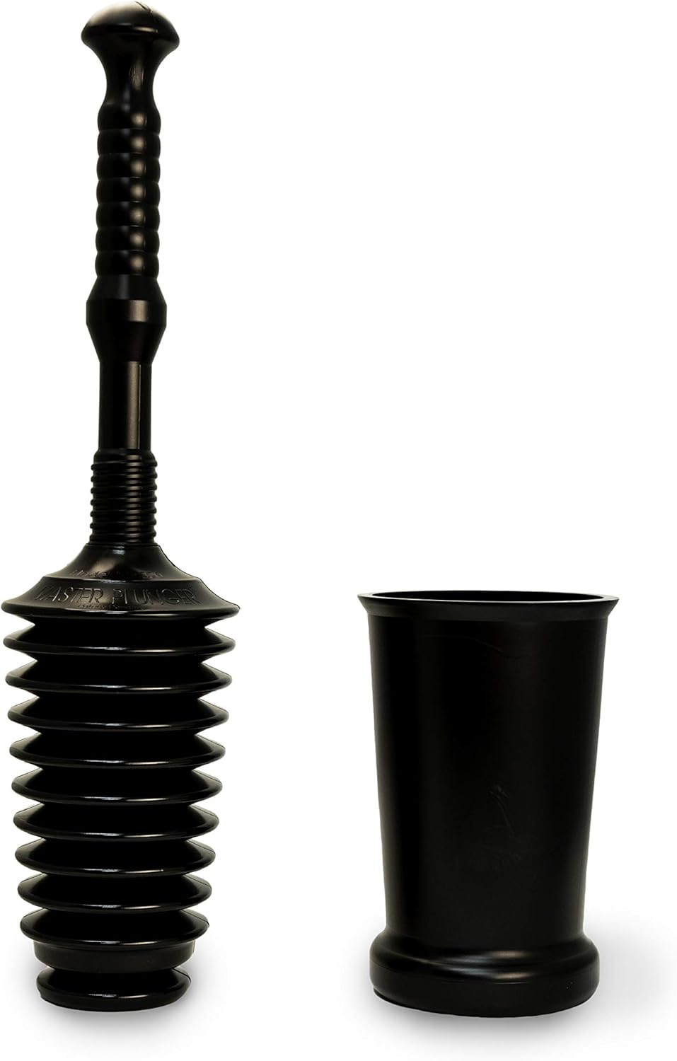 Master Plunger MP500-3TB Heavy Duty Bathroom Toilet Plunger Kit with Tall Bucket. Equipped with Air Release V1259-DP01-F-36