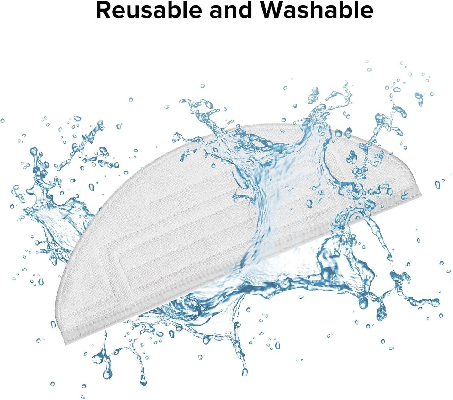 Mop Cloth or S8+ & S8 & S7 MaxV Robot Vacuum (2 Pcs) V1259-DP01-F-364
