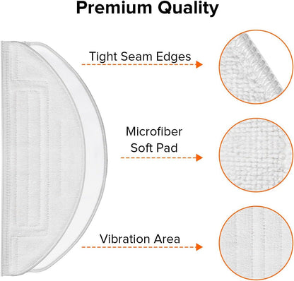 Mop Cloth or S8+ & S8 & S7 MaxV Robot Vacuum (2 Pcs) V1259-DP01-F-364