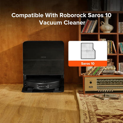 2 Pack Washable ilter or Saros 10 Robot Vacuum Cleaners, High-Eiciency ilters Replacement Parts V1259-DP01-F-375