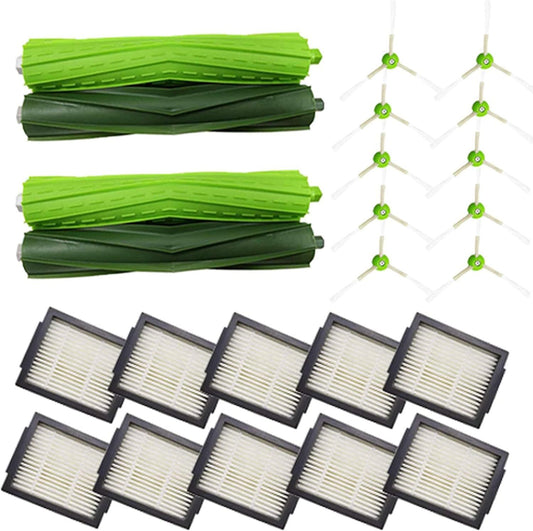 24PK Replacement Parts Kit Compatible with iRobot Roomba E & I & J Series i1 i3 i4 i5 i6 i7 i8 J7 J5 J6 J8 J9 V1259-DP01-F-384