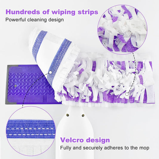 30 Pack Valuable Disposable Mopping Pad Reills Compatible with Swier PowerMop, Power Mop Reill Pads V1259-DP01-F-398