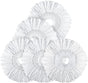 Spin Mop Replacement Head 5 Pack Magic Mop Reill or Hurricane 360 degrees Systems, Microiber Spin Mop Head, V1259-DP01-F-402