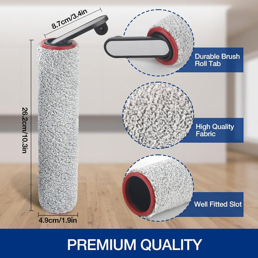 H12 Pro Roller Brush Replacement and HEPA ilter or Dreame H12 Pro, H12 Dual, G10 Pro Cordless Wet Dry Vacuum V1259-DP01-F-404