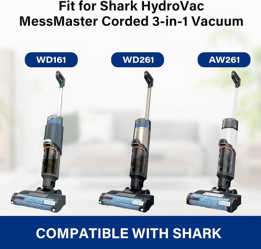 WD161 Roller and ilter or Shark HydroVac MessMaster Wet Dry Vacuum Cleaner WD161 WD261 AW261 V1259-DP01-F-406