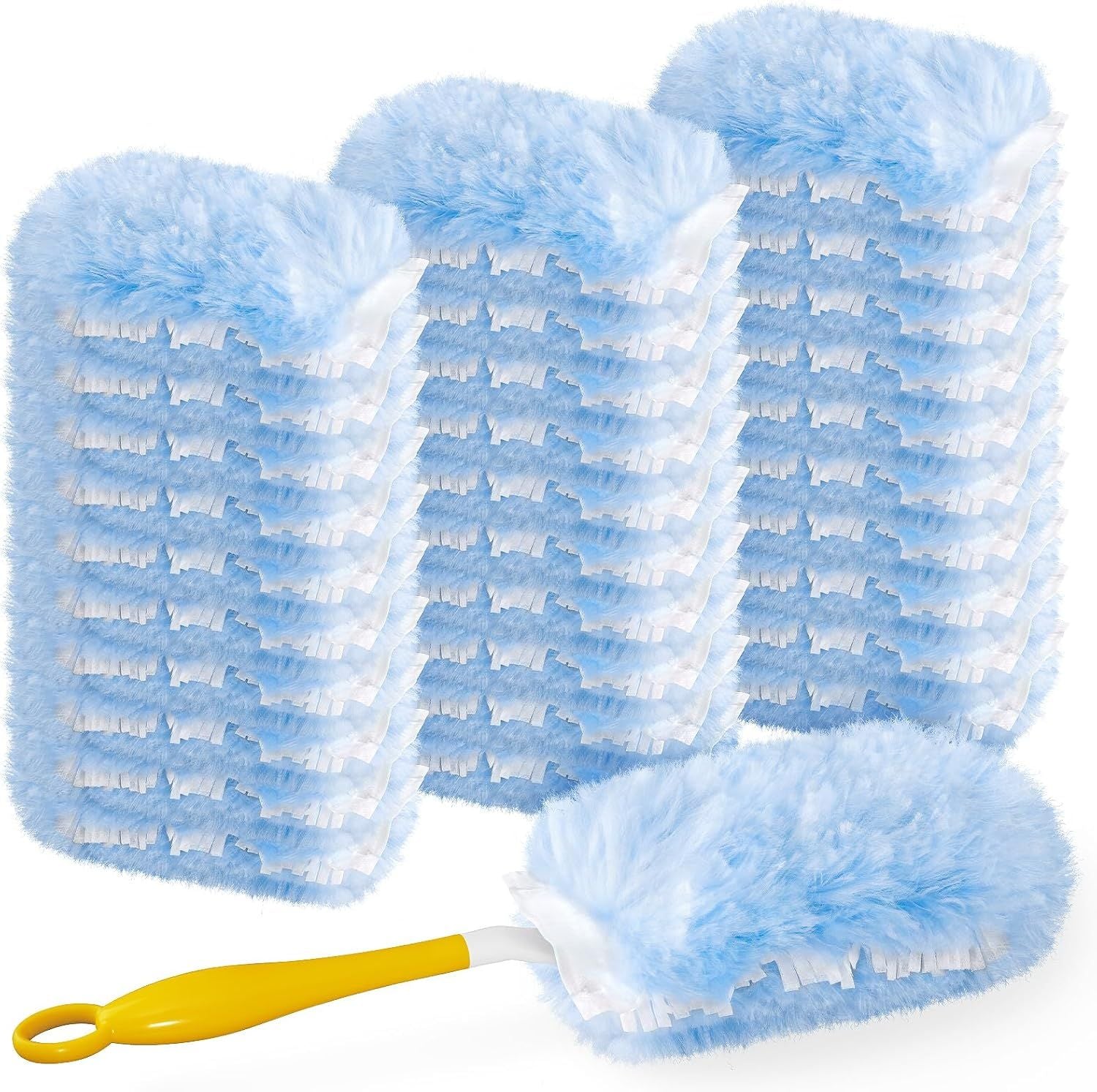 Duster Reill or Swier Duster, 30 Count Heavy Duty 2 Side 360 degrees Duster Reills with 1 Handle, 4X V1259-DP01-F-416