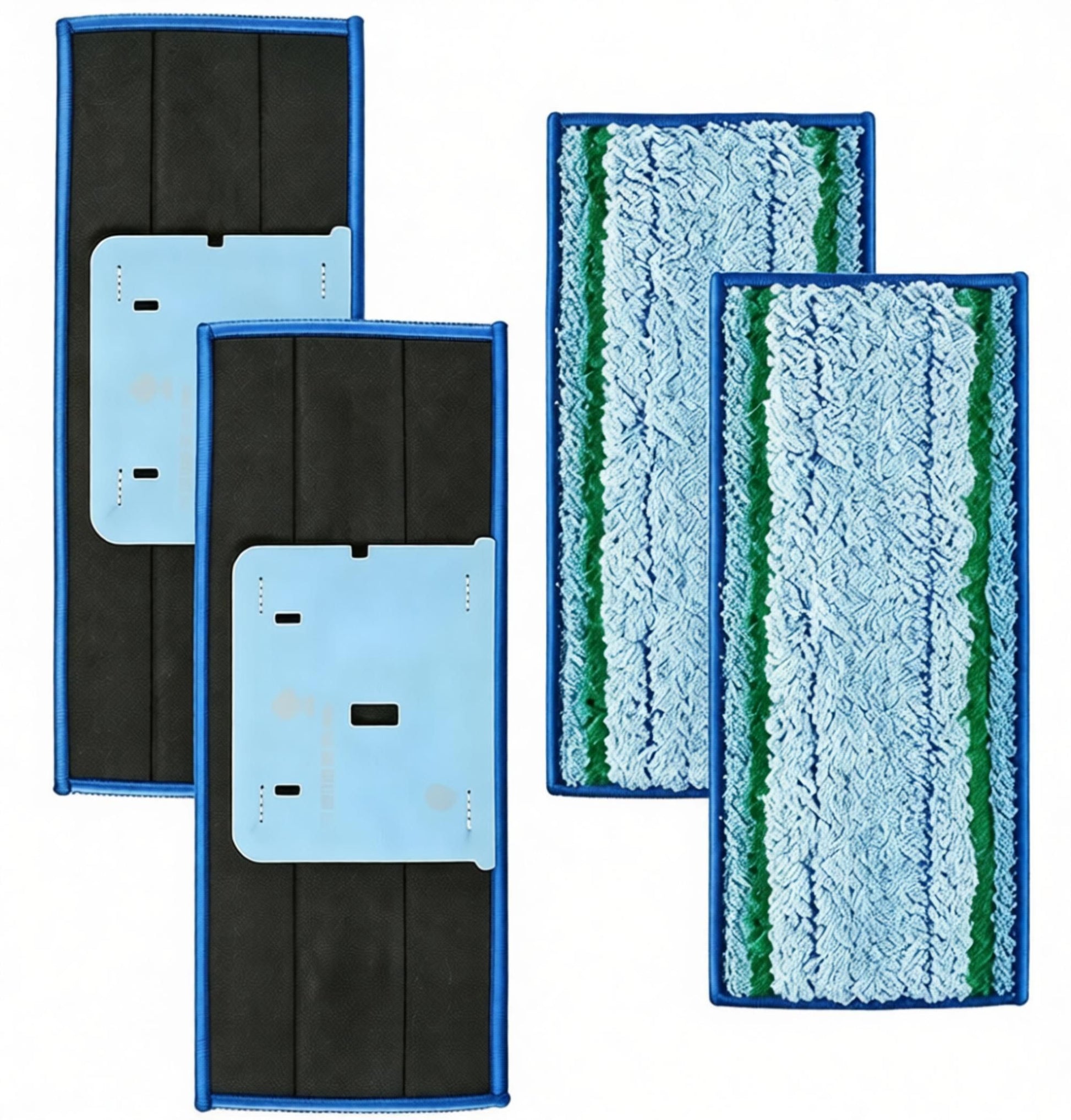 4 Pack Mop Pad or iRobot Braava Jet M6 Ultimate Robot Mop, Upgraded M6 Wet Mopping Pad, Washable Microiber V1259-DP01-F-429