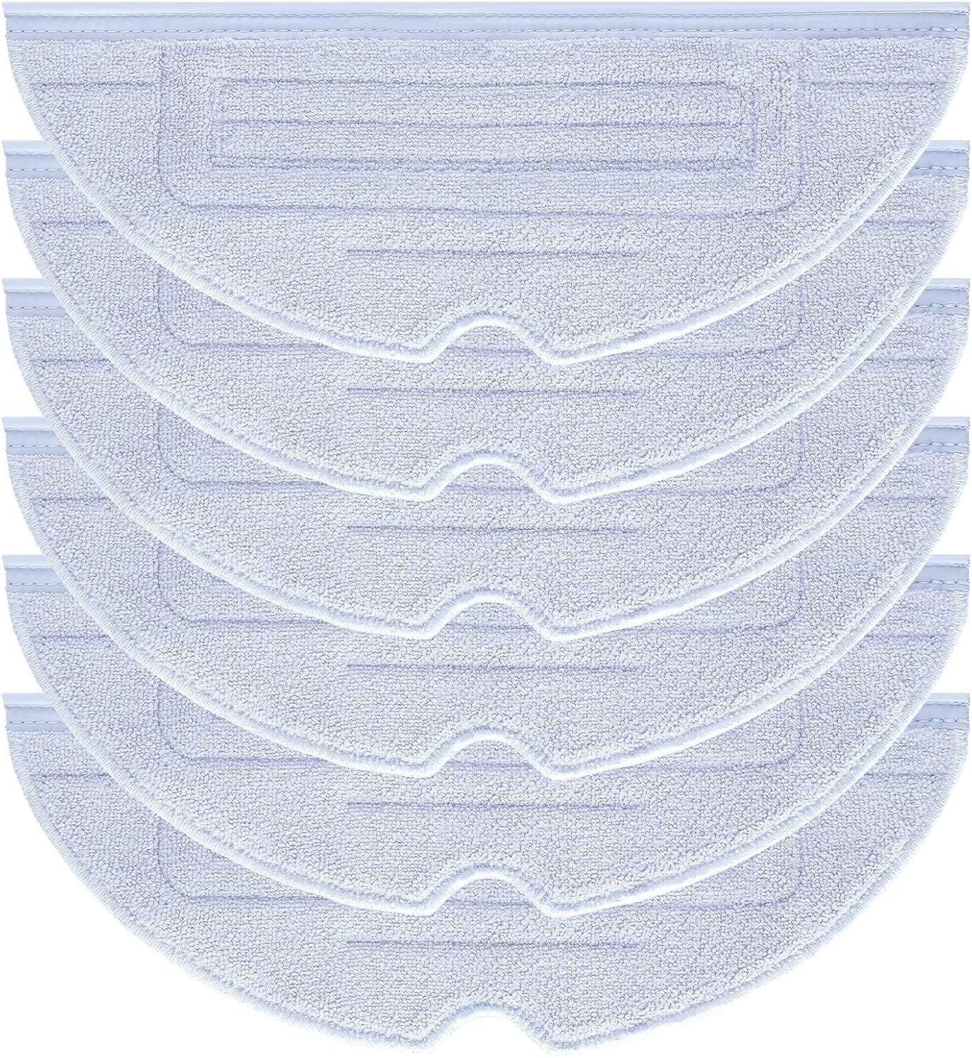 6 Pcs Mop Cloth Pad or S7 / S7+ / S7 MaxV / S7 MaxV Plus / S7 MaxV Ultra / S7 Pro Ultra / S8 / S8+ Robot V1259-DP01-F-435
