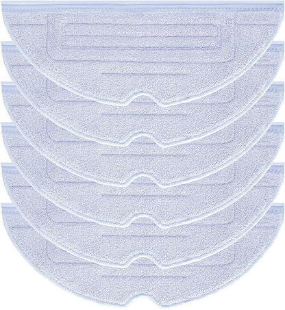 6 Pcs Mop Cloth Pad or S7 / S7+ / S7 MaxV / S7 MaxV Plus / S7 MaxV Ultra / S7 Pro Ultra / S8 / S8+ Robot V1259-DP01-F-435