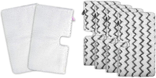 6 Pack Steam Mop Pad or Shark Steam Pocket Mops S3500 Series S3501 S3601 S3550 S3901 S3801 SE450 S3801CO V1259-DP01-F-455