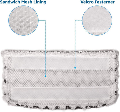 8 Pack Steam Mop Pads or Shark S1000 Series (4 Sot + 4 Scrub Pads) V1259-DP01-F-456