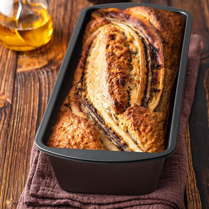 Extra Large Bread Pan, 13" x 5" Long Loa Pan, Nonstick Baking Pan, Rectangular Loa Tin, Set o 2 V1259-DP01-F-465