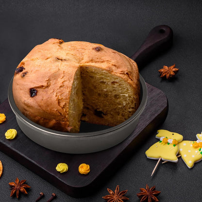 9" Round Cake Pan Set o 2, 0.8mm Thick Heavy Duty Bakeware or Tiered & Layered Cakes, Nonstick Baking Pan V1259-DP01-F-474