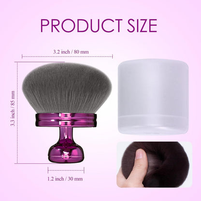 Blend & Blur Extra Large Body Makeup Brush or Sel Tanner,Leg Makeup & Bronzer Sel Tan Back Applicator, 76mm V1259-DP01-F-559