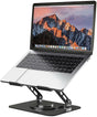 Adjustable Laptop Stand or Desk, Dual oldable Computer Riser with Heat-Vent, Ergonomic Sit to Notebook Holder V1259-DP01-F-574