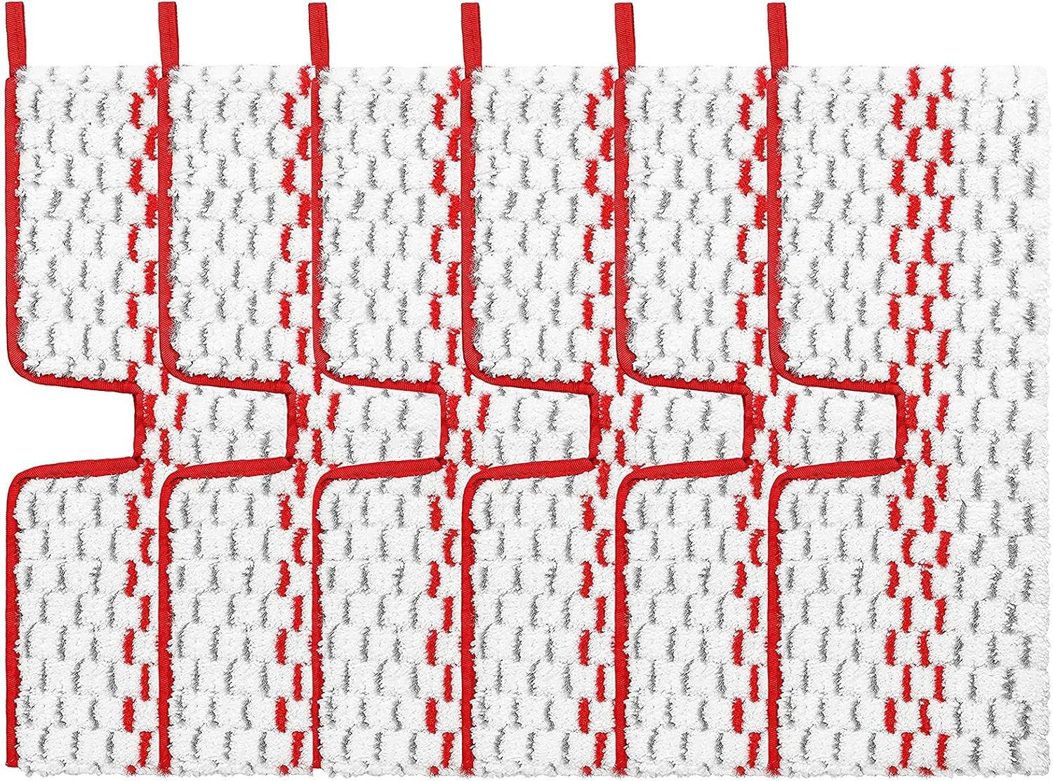 6 Pack Washable Microiber Spray Mop Reills Compatible with O-Cedar ProMist MAX Spray Replacement Mop Pads V1259-DP01-F-578