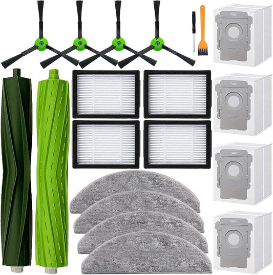 Replacement Parts Accessories or iRobot Roomba Combo i5, i5+, j5, j5+ Robot Vacuum Cleaner, 1 Set o Roller V1259-DP01-F-592