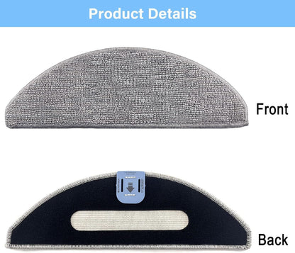 8 Pack i5 Replacement Mop Pads Compatible or iRobot Roomba Combo i5, i5+, j5, j5+ Robot Vacuum Cleaner Mop, 8 V1259-DP01-F-594