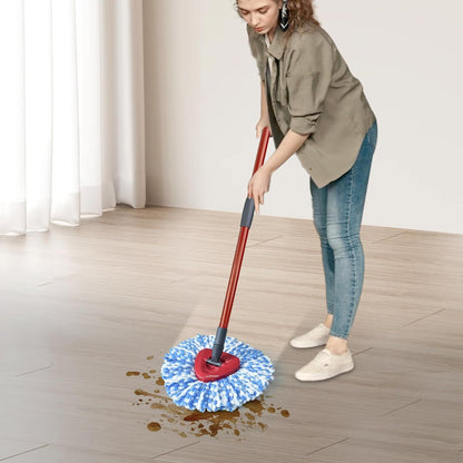 Mop Replace Head, 6 Pack Mop Heads Replacements or Oceda RinseClean 2-Tank System, Spin Mop Replacement Head, V1259-DP01-F-595