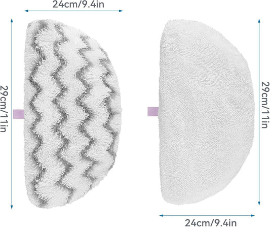Steam Mop Pads or Bissell Powerresh Steam Cleaner 1940 1806 1544 1440 2075A 2685A 19402 19404 19408 19409 V1259-DP01-F-606