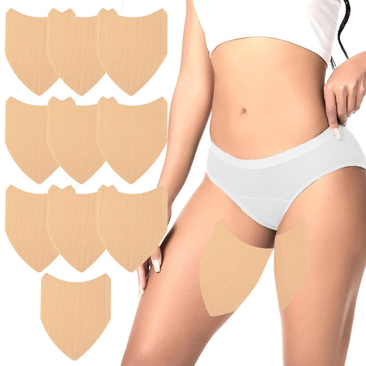 10 Pcs Thigh Friction Pads,Self Adhesive Thigh Supports Anti Chafing Tape for Women Thigh V1259-DP01-G-00007