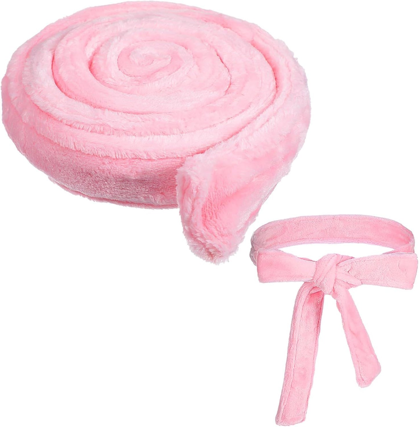 Reusable Robe Belt, 66.9 in Robe Tie for Unisex, Travel Home Hotel Spa, Sleep, (Pink, Adjustable) V1259-DP01-G-00033