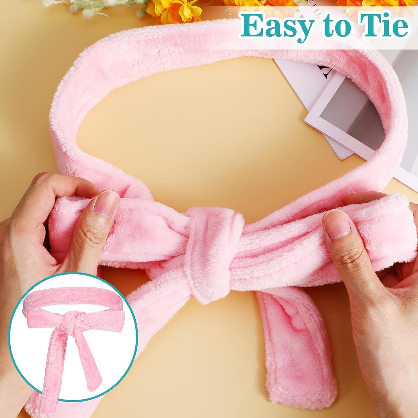 Reusable Robe Belt, 66.9 in Robe Tie for Unisex, Travel Home Hotel Spa, Sleep, (Pink, Adjustable) V1259-DP01-G-00033