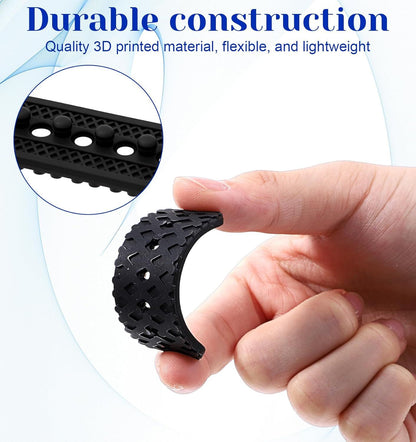 2Pcs Hat Extender Snapback, Adjustable Snap Back Extender for Snapback 3D Printed Hat Strap Snap Buckle V1259-DP01-G-00040