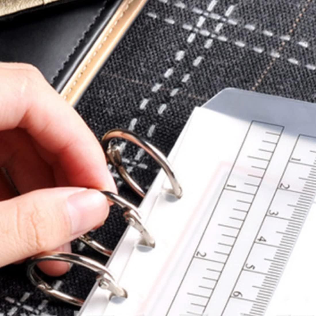 120pcs Metal Binder Rings 1 Inch, Paper Ring, Key Rings,Office Products V1259-DP01-G-00062