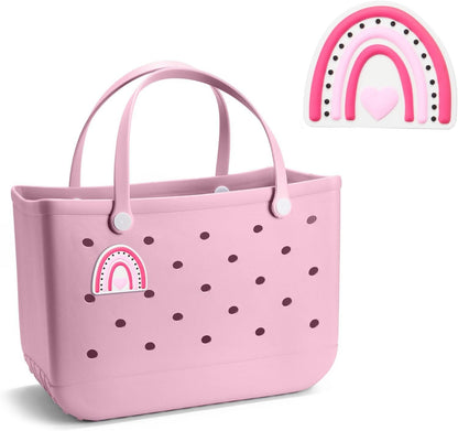 Rubber Beach Bag Accessories,Bogg Bag Lovely DIY Charms V1259-DP01-G-00074