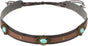 Cowboy Hat Bands for Women Men Hat Bands Western Hat Belts Rural Classical Mexican Turquoise Hatbands V1259-DP01-G-00075