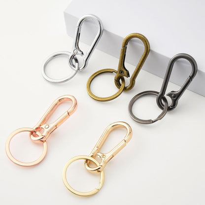 Metal Keychains Keyring Key Organizer Key Chain Clip for Home Key V1259-DP01-G-00076