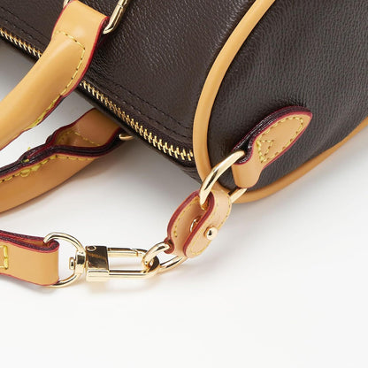 2Pcs Vachetta Leather D Rings for Purse,Undamaged D Rings Connector Purse Making Supplies V1259-DP01-G-00081