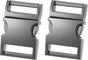 4Pcs Metal Side Release Buckle Clips for Straps Webbing Paracord Bracelet Dog Collar Backpack Belt V1259-DP01-G-00086