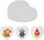Magic Puffy Paint Foam Texture Paper - 12 Heart-Shaped 3D Foam Texture Sheets for DIY Puffy Paint Crafts and V1259-DP01-G-00090