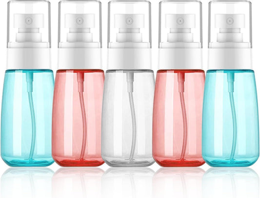 2 oz Travel Spray Bottles TSA Approved, Leak Proof Travel Size Mini Small Fine Mist Spray Bottle 2 oz for V1259-DP01-G-00095